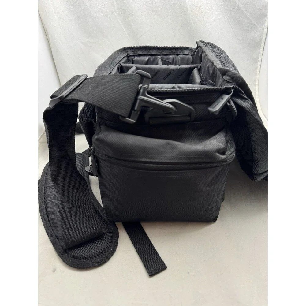 Canon Rebel Camera Bag Carrying Case Padded DSLR Digital Shoulder Strap